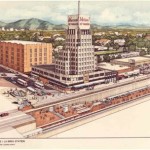 Wilshire / La Brea Station cutaway view looking north.