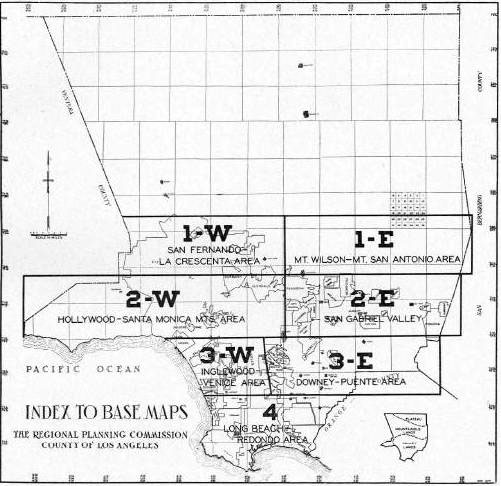 Los Angeles County regional maps