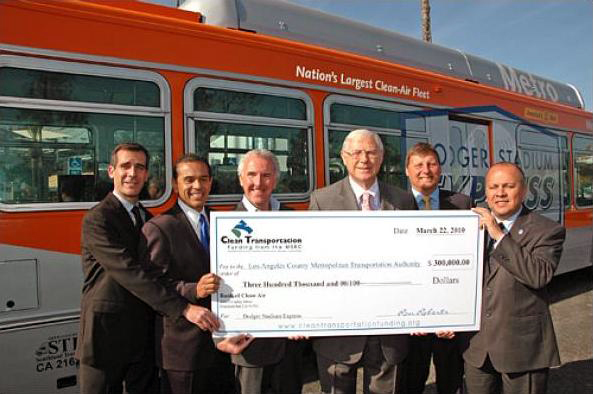 Dodger Express press event