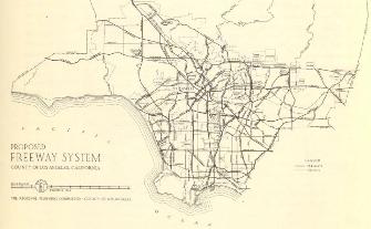 1946 Proposed Freeway System