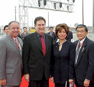 Alameda Corridor opening