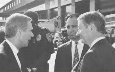 California Governor Wilson & SCRTD General Manager Alan Pegg