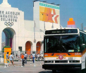 SCRTD Bus, 1984 Olympics Los Angeles