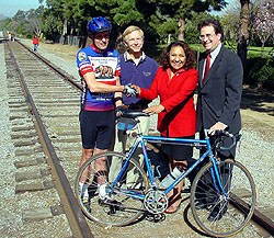 Whittier Greenway Trail groundbreaking