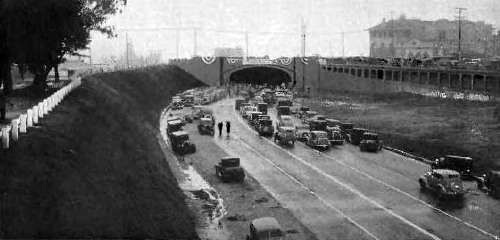 McClure tunnel opening