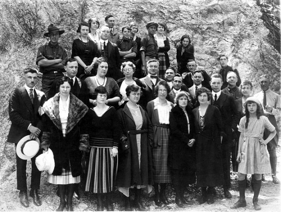 Mount Lowe visitors