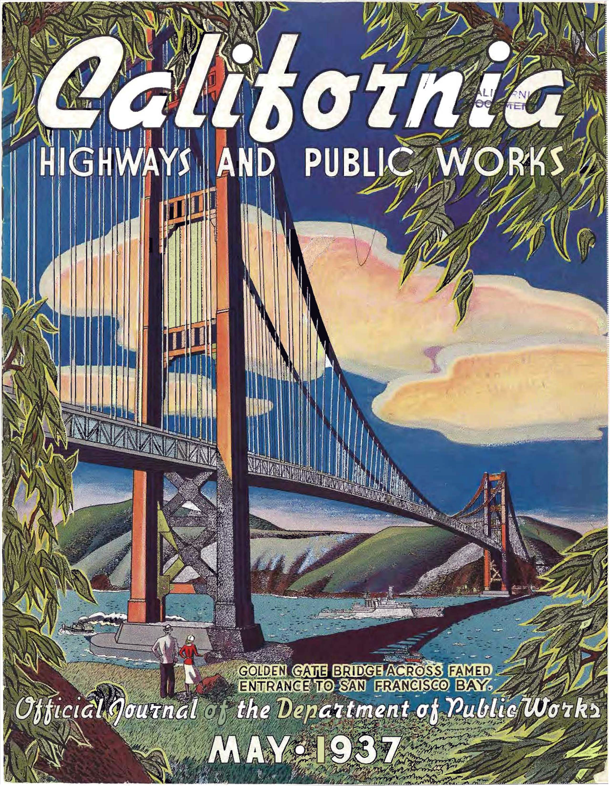 Search California Highways and Public Works Magazine 1924 1967